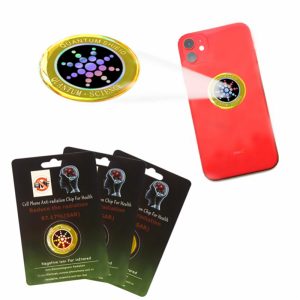 Anti radiation shield sticker for phone