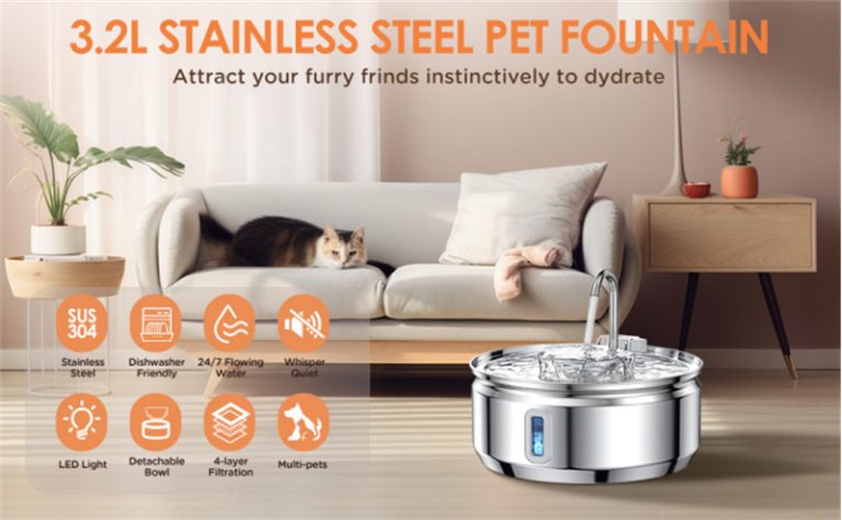 Automatic Cat Water Fountain