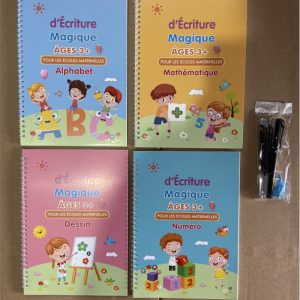 French Practice Copybook Snak Magic Book