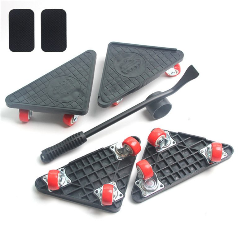 3 Or 4 Wheeled Mover Roller with Wheel Bar Moving Device Tool