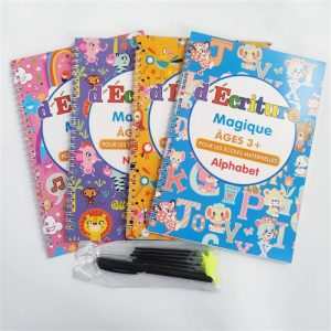 Reusable French Magic Practice Copybook
