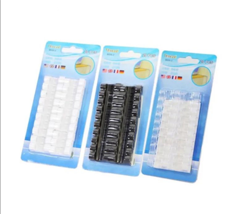 20pcs/set Self-Adhesive Cable Clips