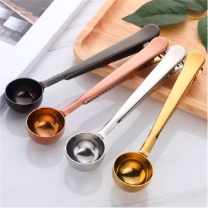 Stainless Steel Coffee Spoon Clip