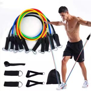 11 Pcs/SET Elastic Fitness Band