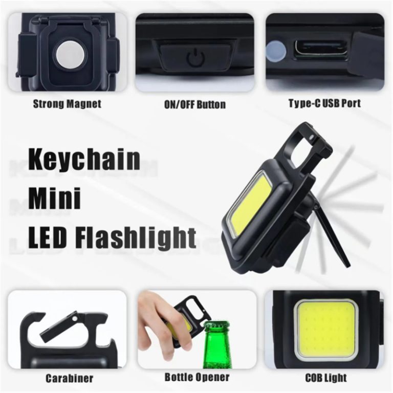 COB Lantern Multi-Function Flashlight
