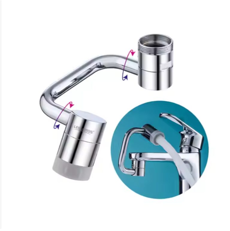 Chromed Stainless Steel Anti-splash Faucet