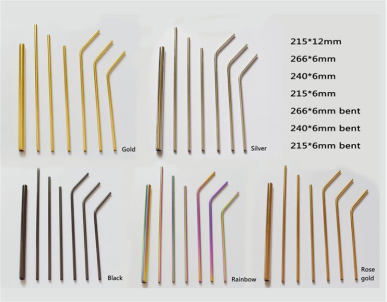 Stainless Steel Drinking Metal Straw