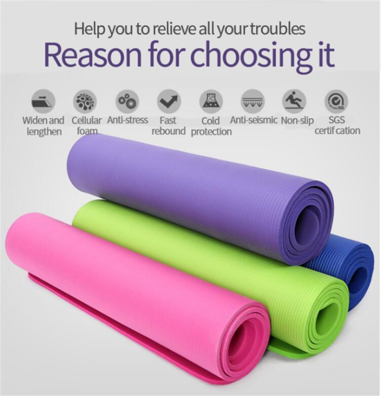 NBR yoga mat