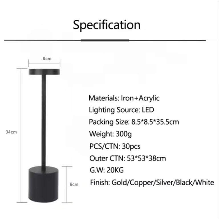 Rechargeable LED lamp