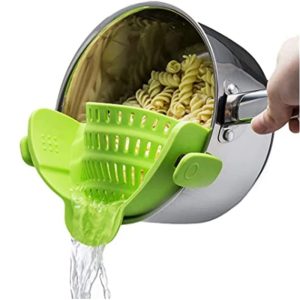 Silicone Clip On Pot Strainer