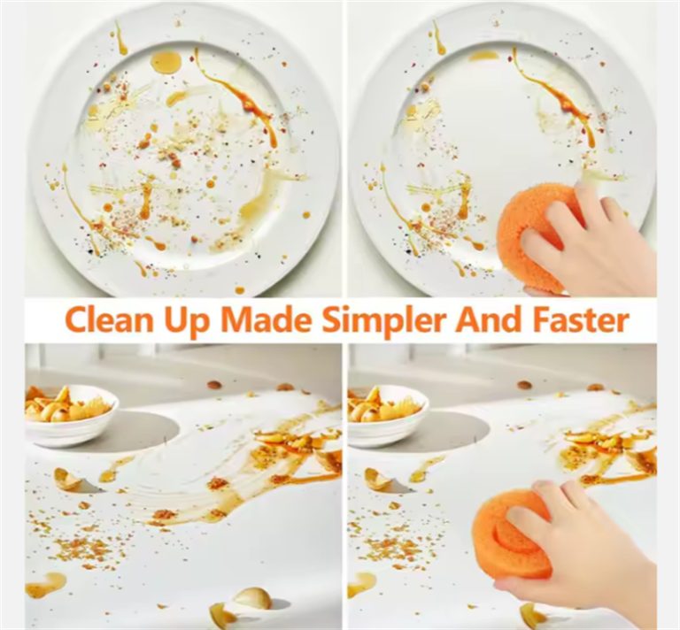 BPA-Free Temperature-Controlled Scrub Sponge