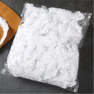 Disposable elastic food covers for bowls