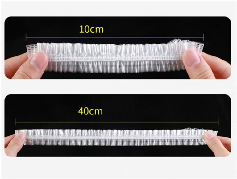 Disposable elastic food covers for bowls