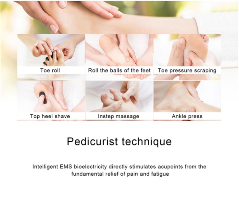 LCD Display Screen Muscle Relaxation Foot Massager