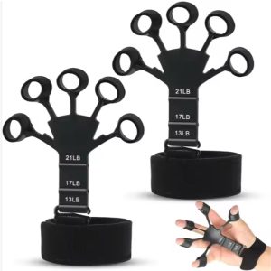 Silicone Five-Finger Exerciser Hand Grip Strengthener