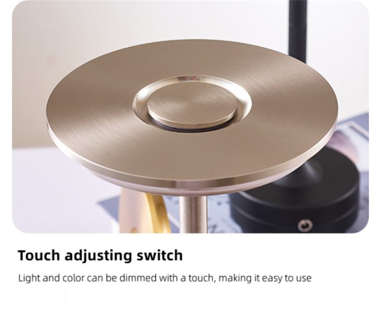Rechargeable Desk Lamp With Touch Control