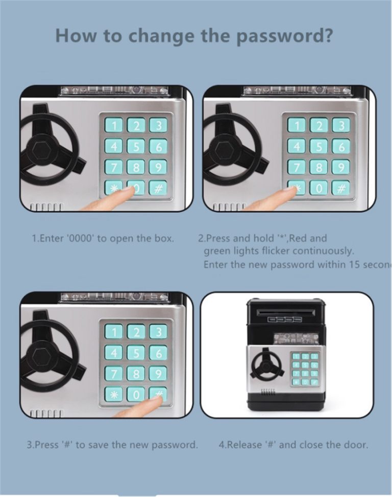 Electronic Mini ATM Piggy Bank