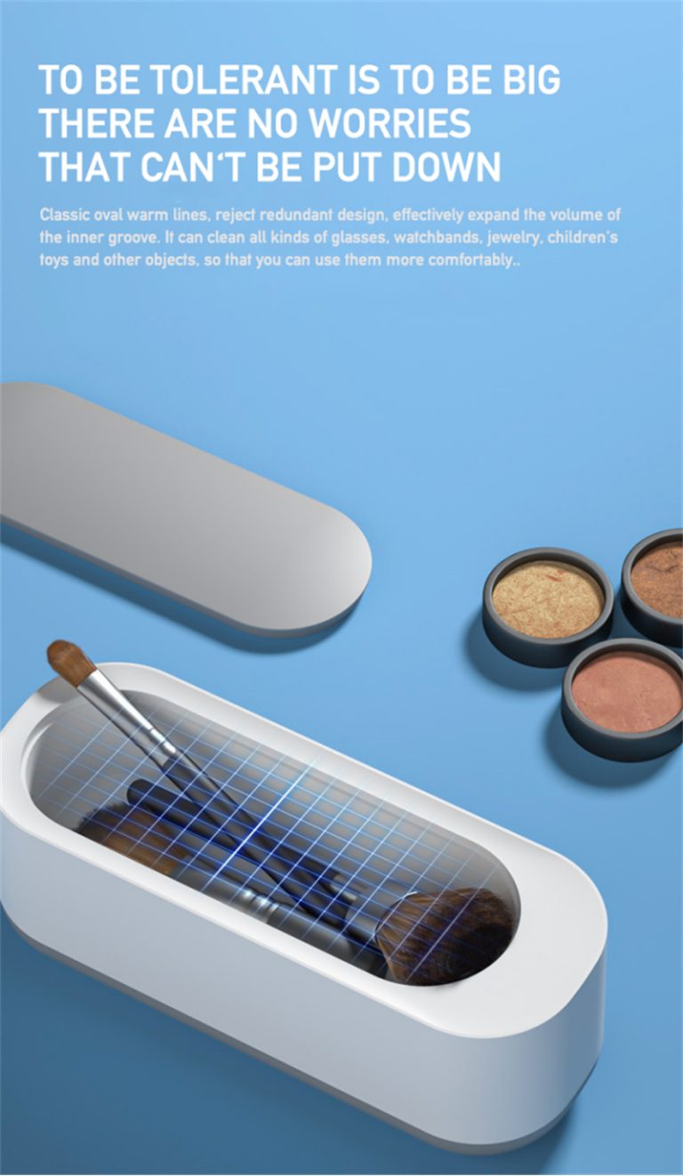 High-Frequency Ultrasonic Jewelry & Watch Cleaner