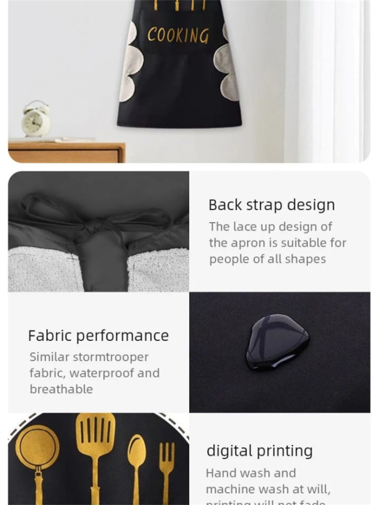 Waterproof & Oil-Resistant Kitchen Apron