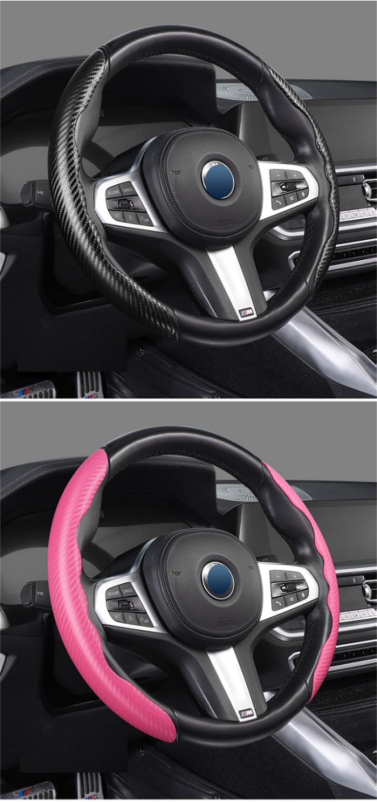 Anti-Slip Sport Steering Wheel Cover