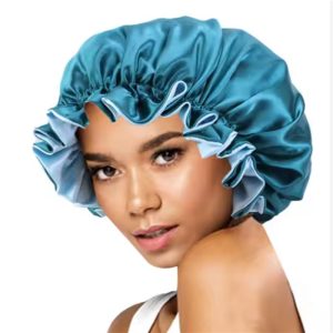 Elegant Satin Bonnets for Adults - Double Layer Hair Protection Caps