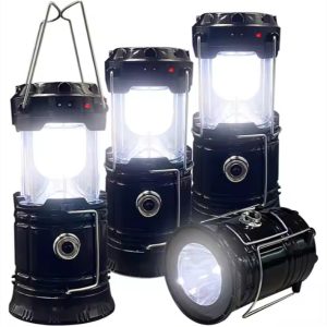 Portable USB/Solar Rechargeable Camping Lantern