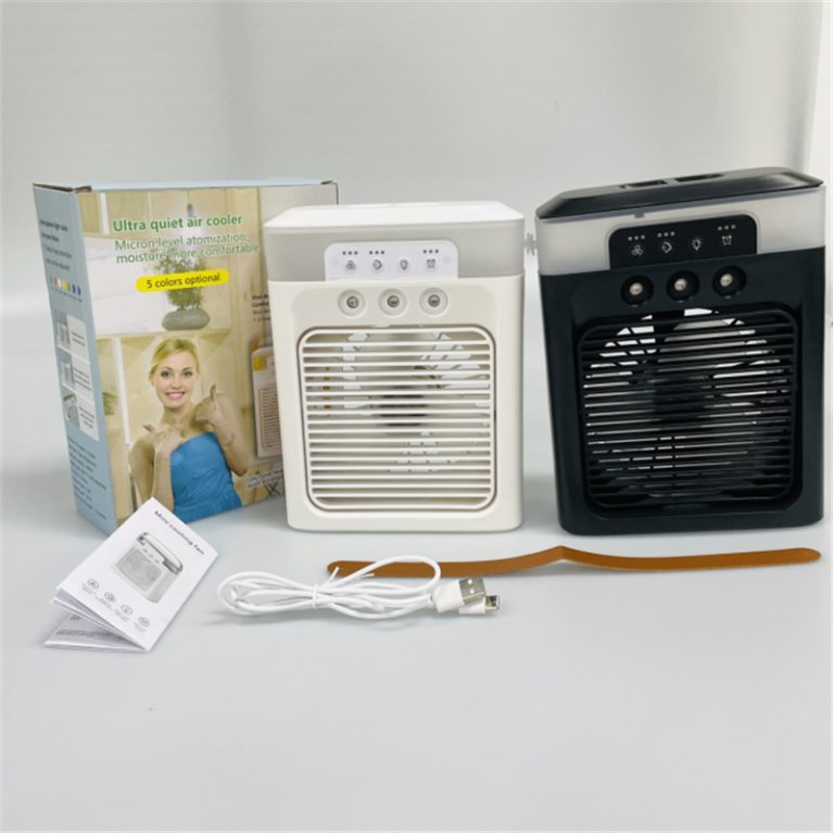 Portable Misting Fan - 400ml USB Rechargeable Air Cooler