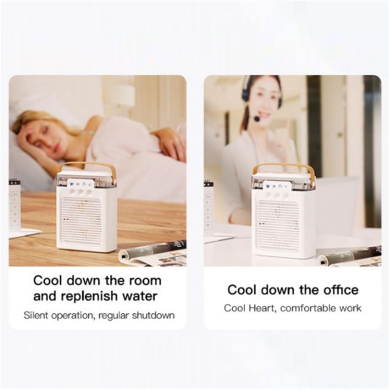 Portable Misting Fan - 400ml USB Rechargeable Air Cooler