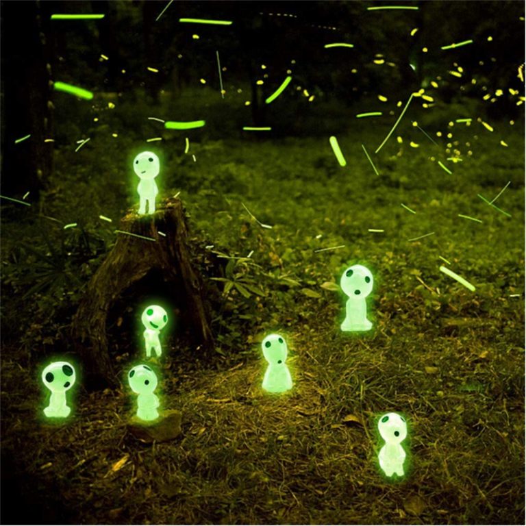 Luminous Tree Spirit Elves Statue (Princess Mononoke Inspired)