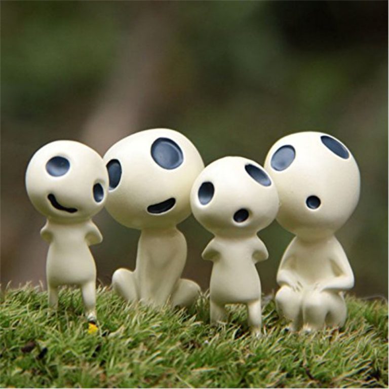 Luminous Tree Spirit Elves Statue (Princess Mononoke Inspired)