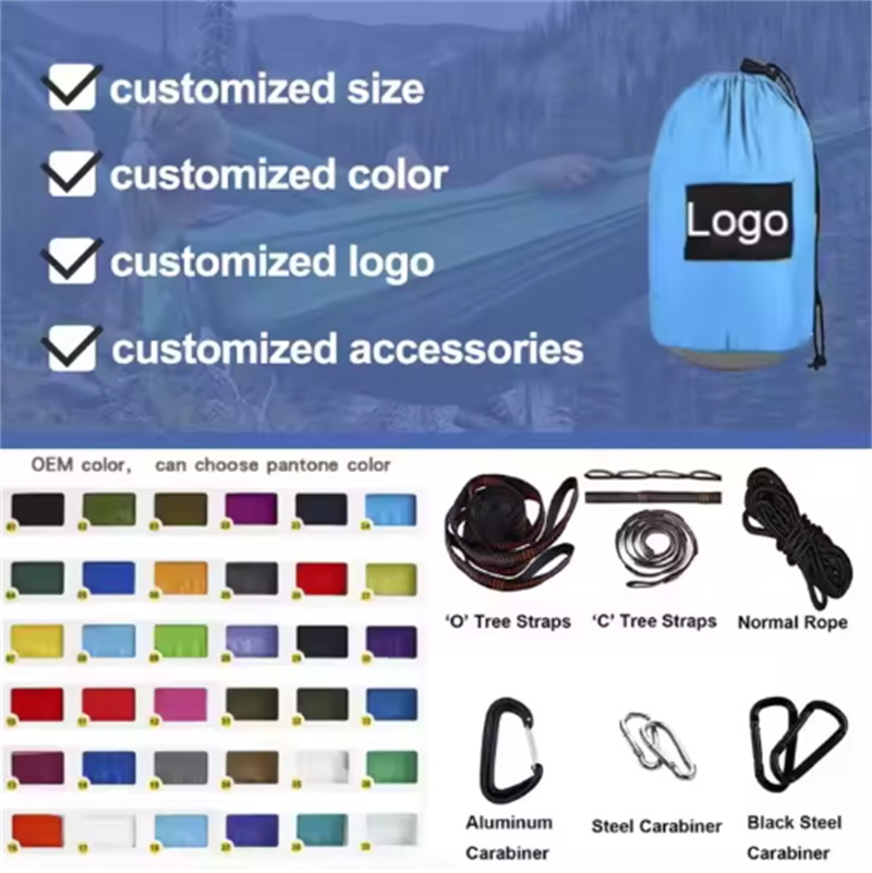 Portable Hammocks Camping for Outdoor Travel Hiking