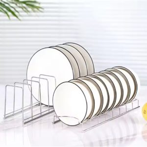 Stainless Steel Kitchen Dish Drying Rack (Space-Saving & Multi-Functional)