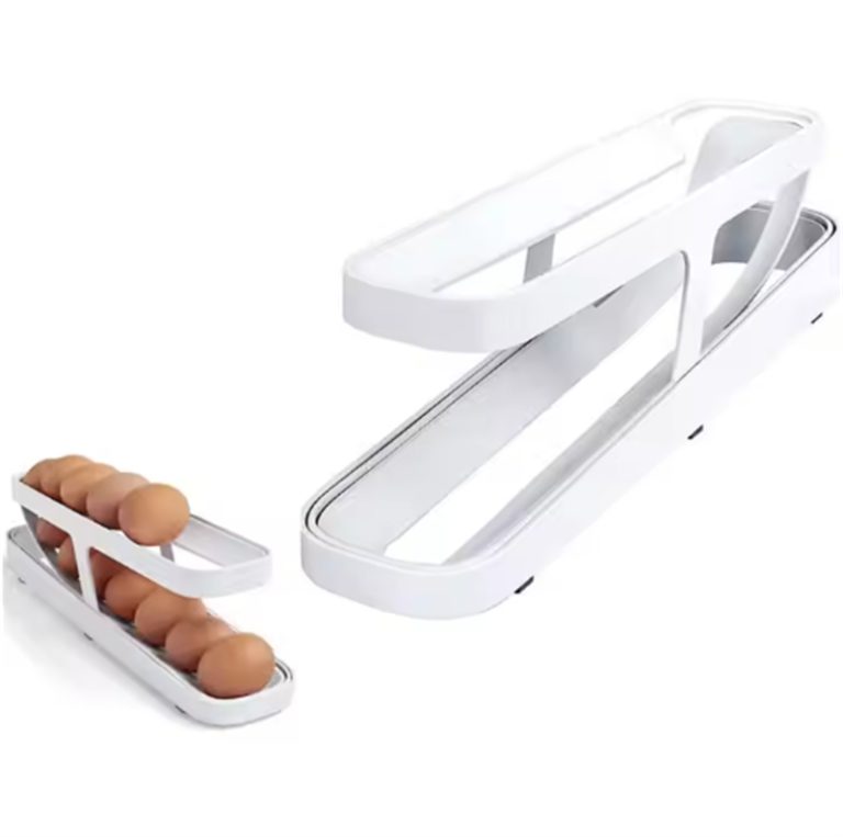 2-Tier Stackable Refrigerator Egg Organizer