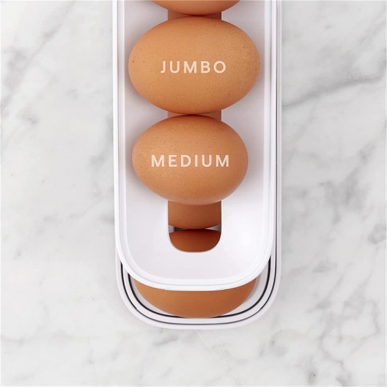 2-Tier Stackable Refrigerator Egg Organizer