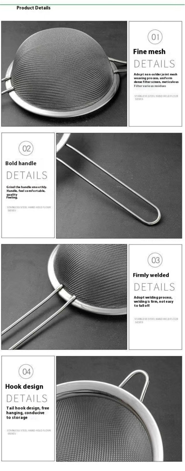Stainless Steel Skimmer & Filter Spoon