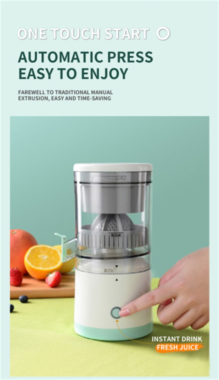 Electric Portable USB Rechargeable Blender & Citrus Juicer