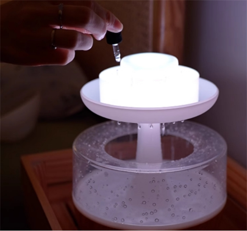 Rain Cloud Ultrasonic Humidifier with 7-Color LED