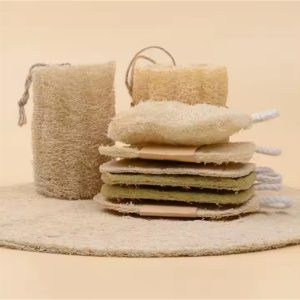 100% Biodegradable Natural Loofah Sponge