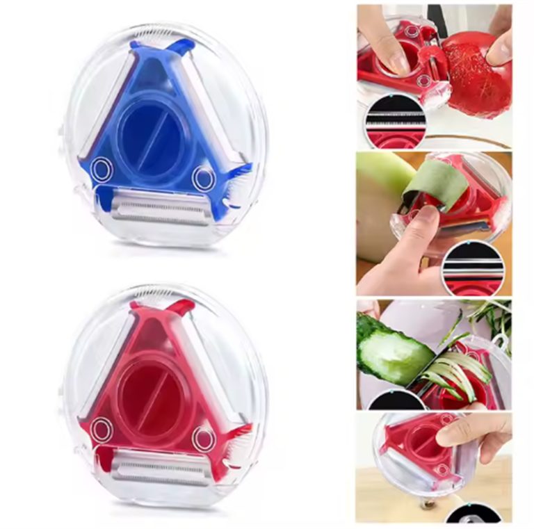 3-in-1 Multi-Purpose Stainless Steel Slicer/Grater/Peeler
