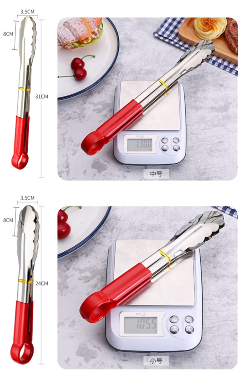 Stainless Steel 201 Food Serving Tongs