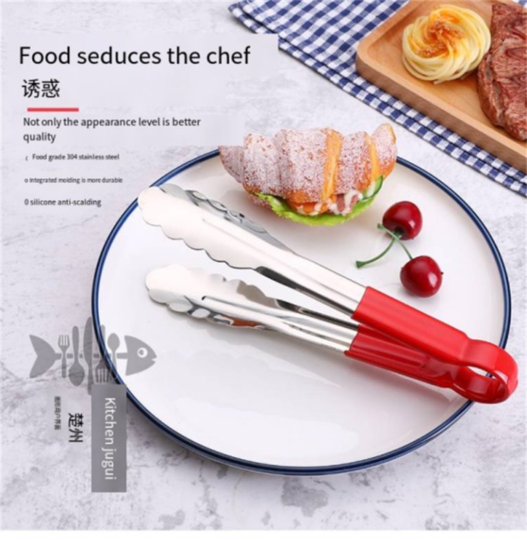 Stainless Steel 201 Food Serving Tongs