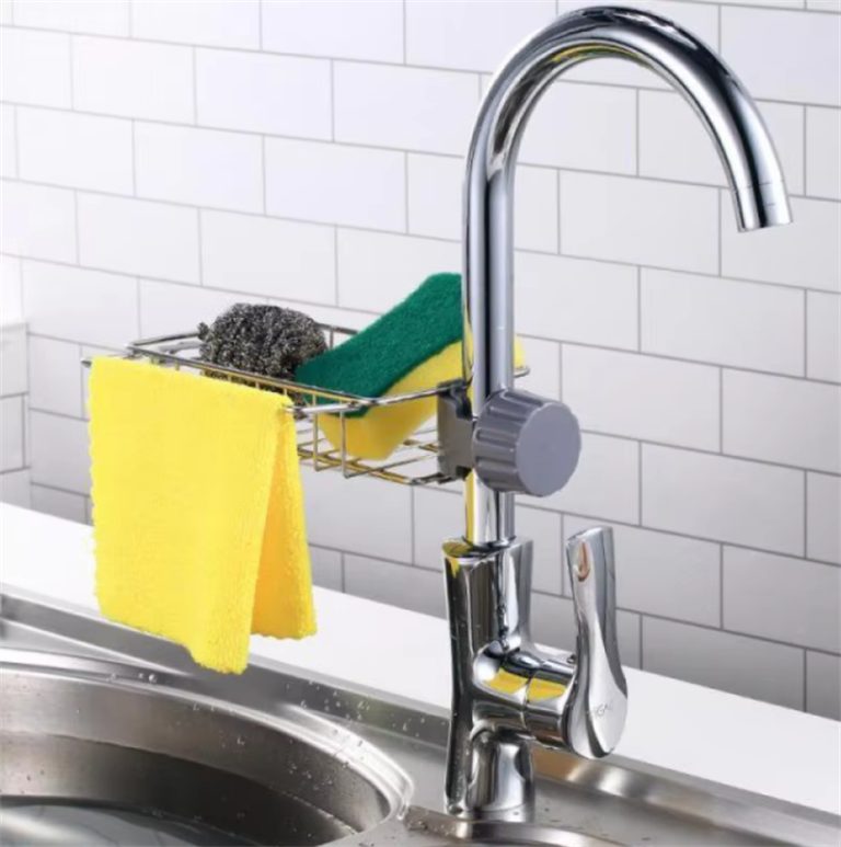 Stainless Steel Sink Caddy & Sponge Holder