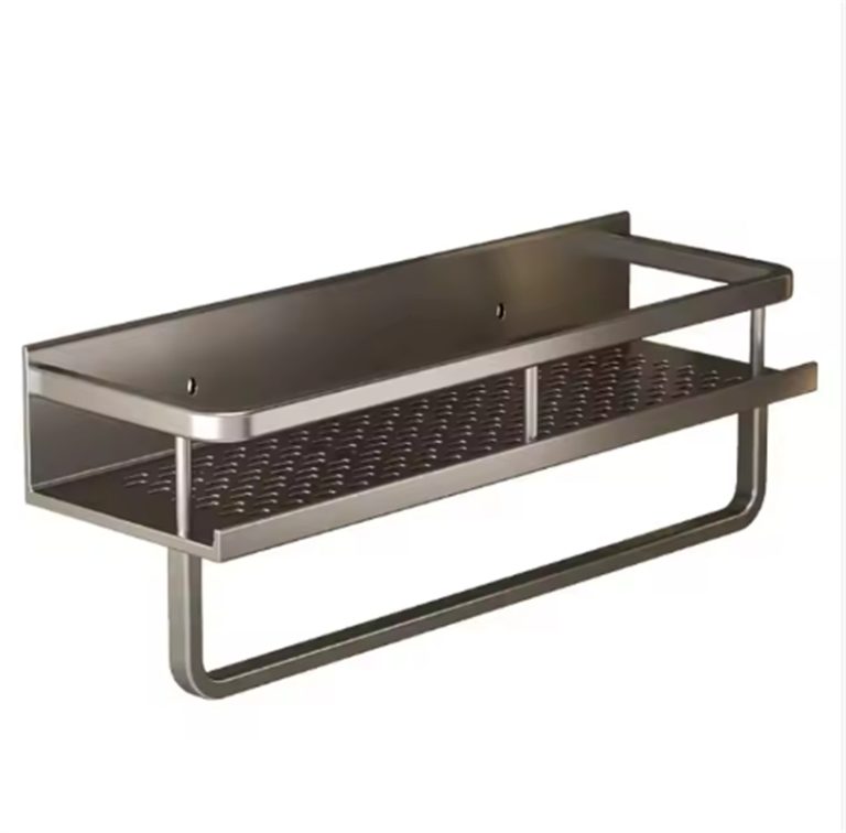 Wall-Mounted Storage Rack (Perforation-Free)