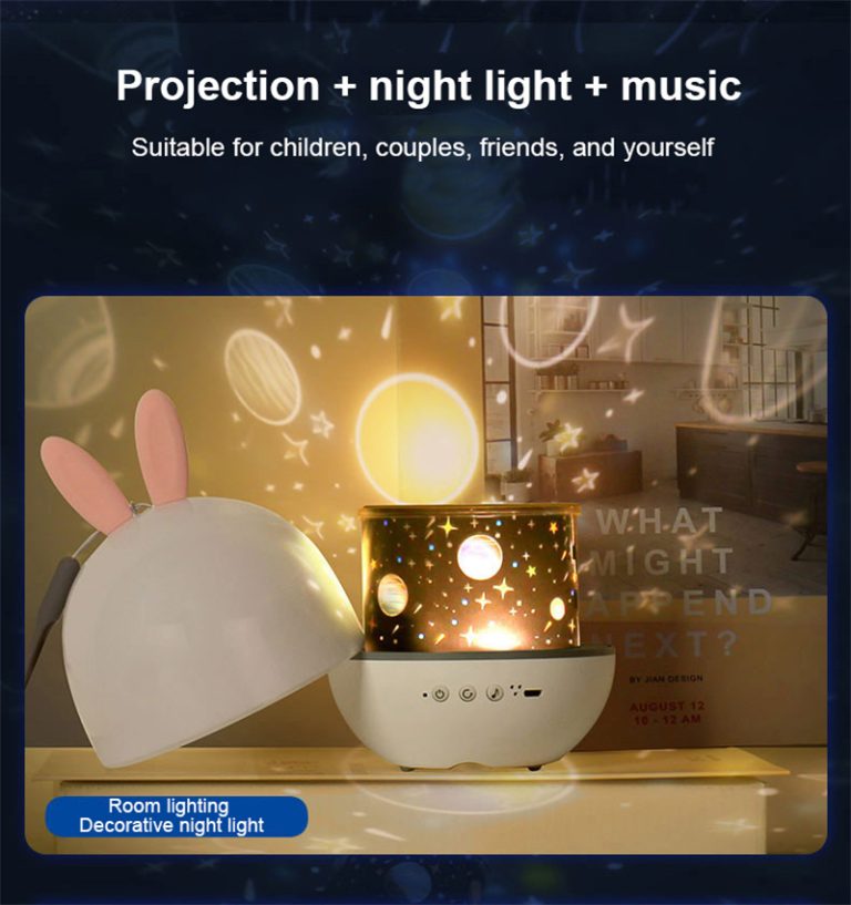Christmas Elf Starry Night Light