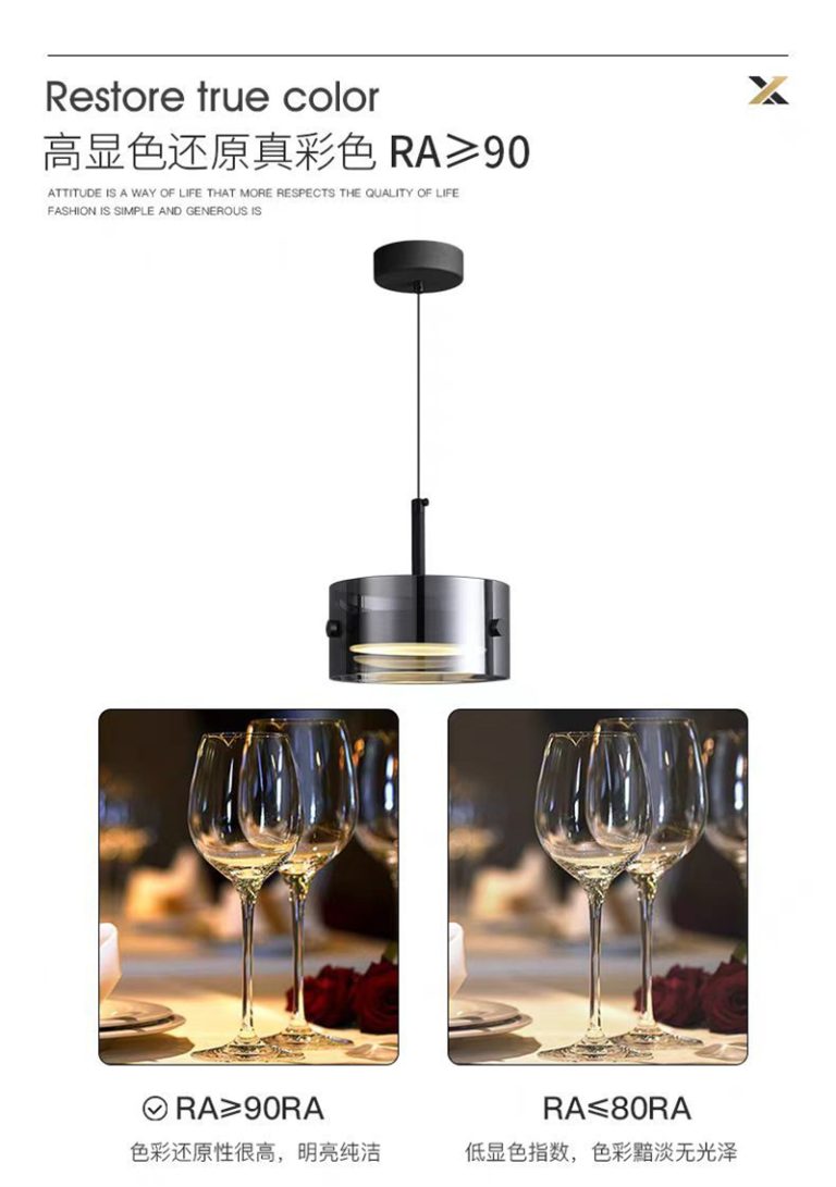 Modern Nordic Glass Pendant Light