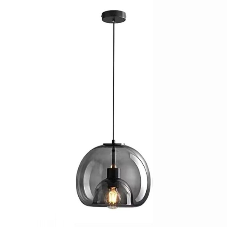 Nordic Glass Pendant Light – Modern Minimalist Design