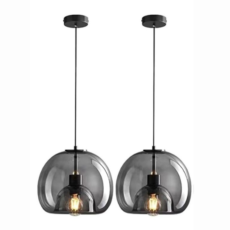 Nordic Glass Pendant Light – Modern Minimalist Design