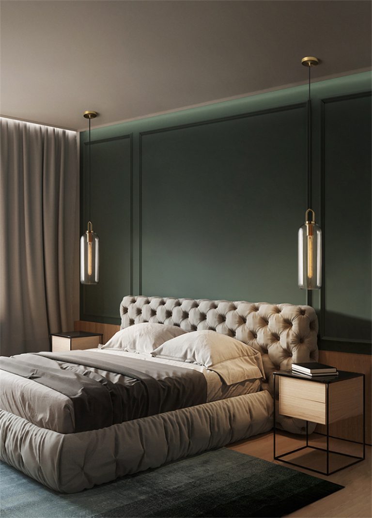 Nordic Minimalist Glass Pendant Light