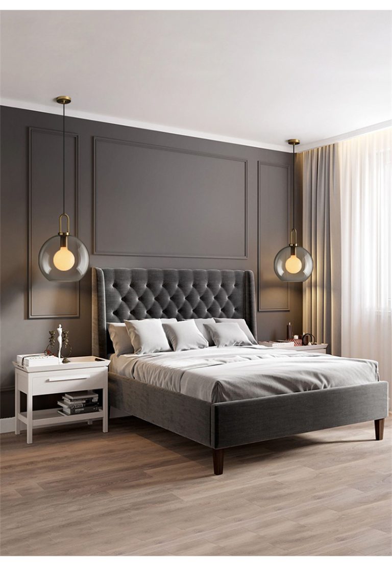 Nordic Minimalist Glass Pendant Light