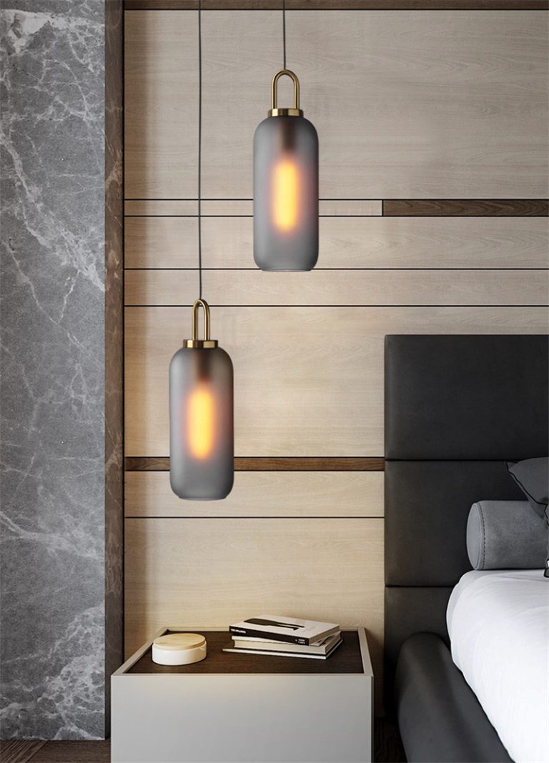 Nordic Minimalist Glass Pendant Light